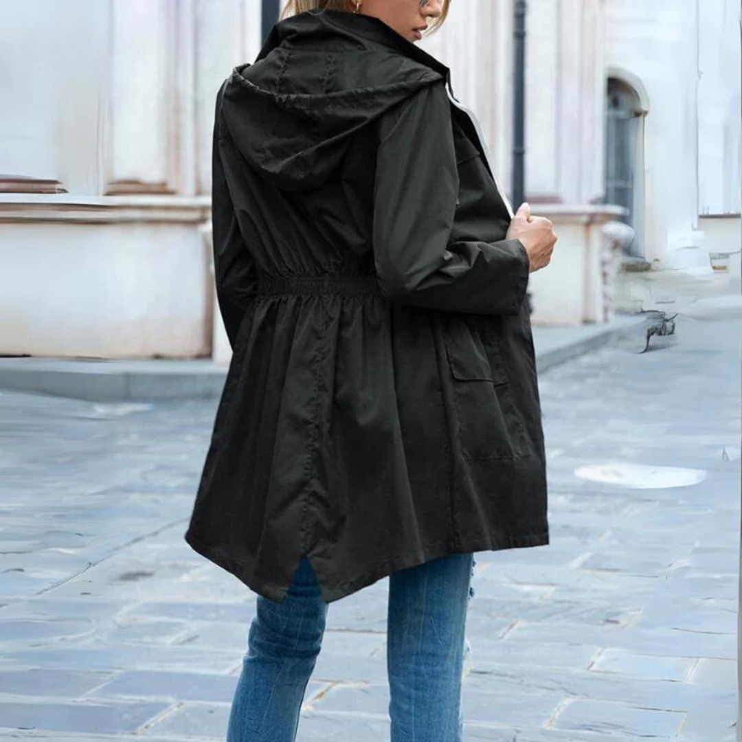 Alexis™ - Stylish Windbreaker Trenchcoat