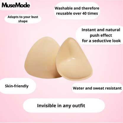 Patty Pushpads™ - Double-sided adhesive push-up nipple covers