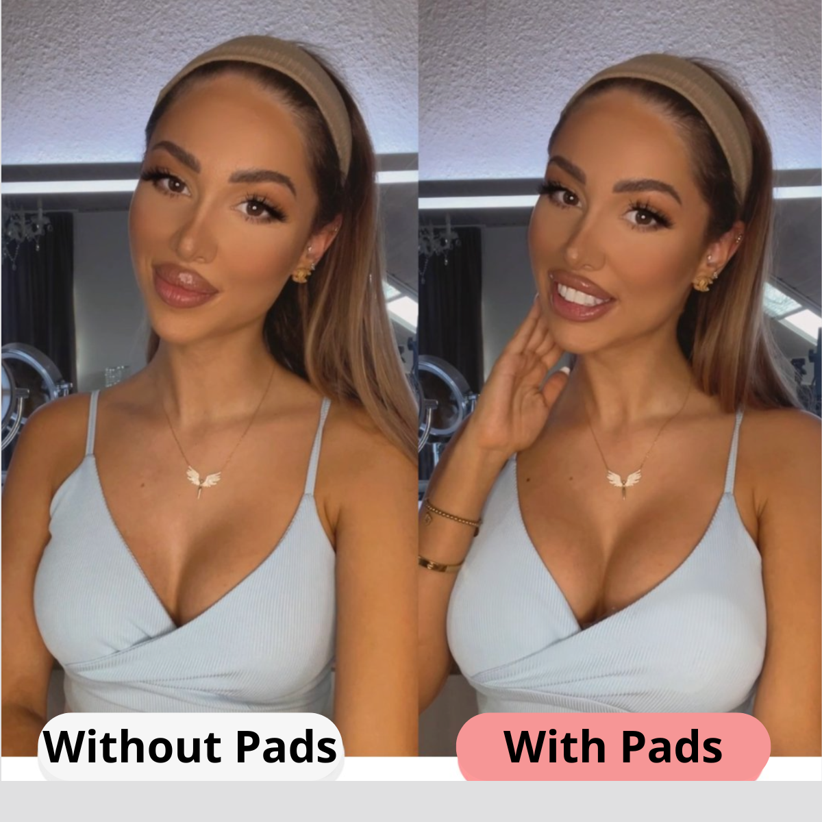 Patty Pushpads™ - Double-sided adhesive push-up nipple covers