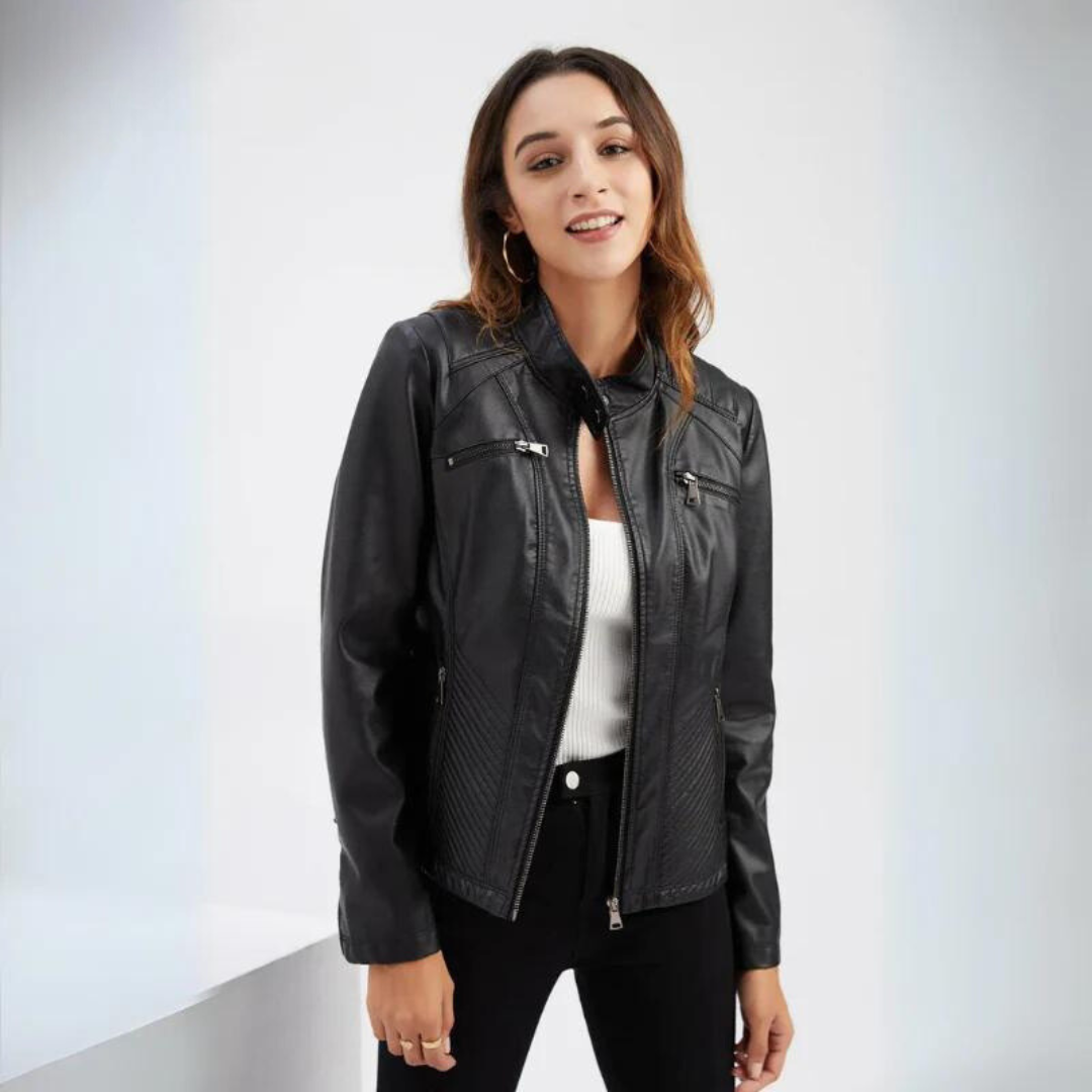 Lynn™ - Stylish Leather Jacket