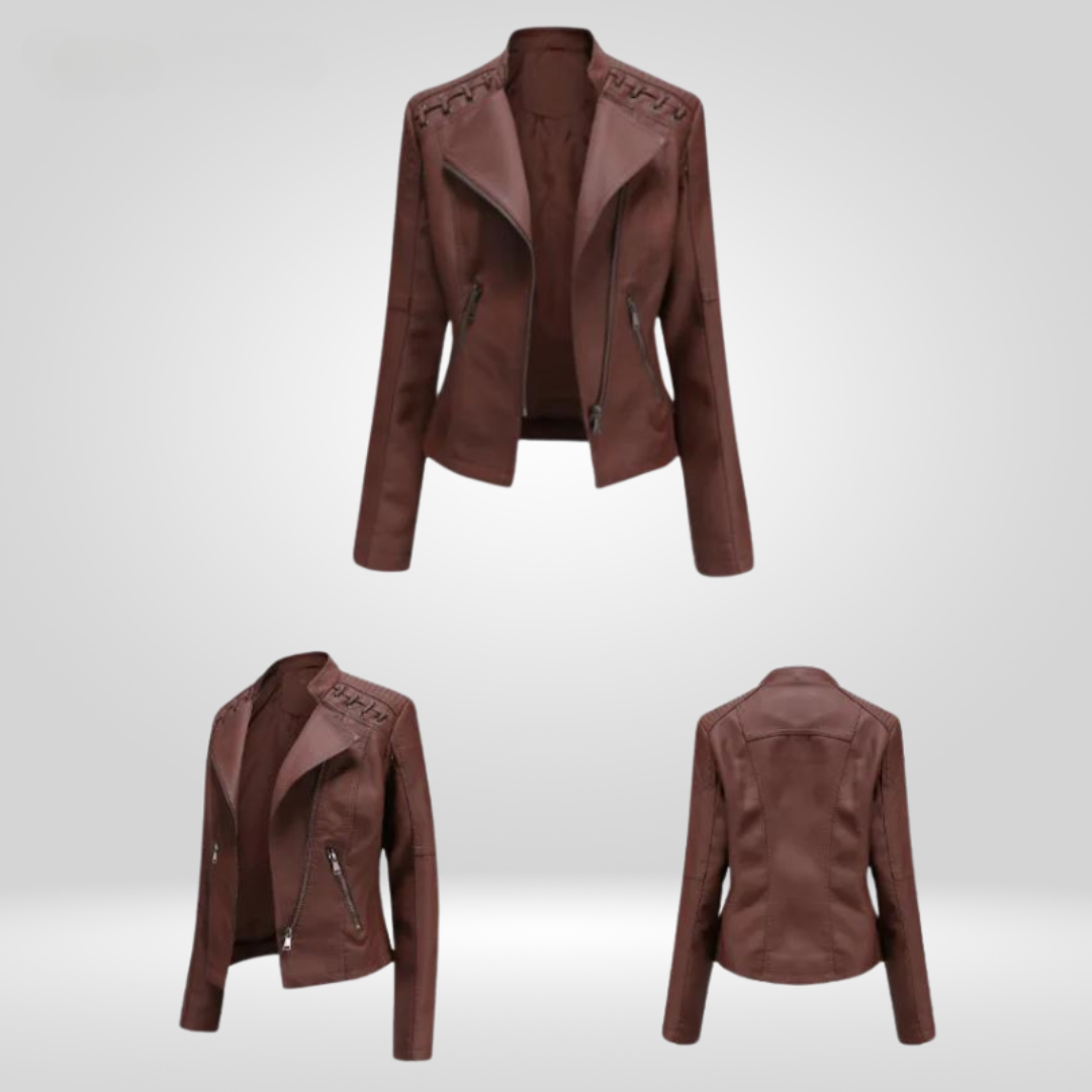 Lisa™ - Stylish Leather Jacket