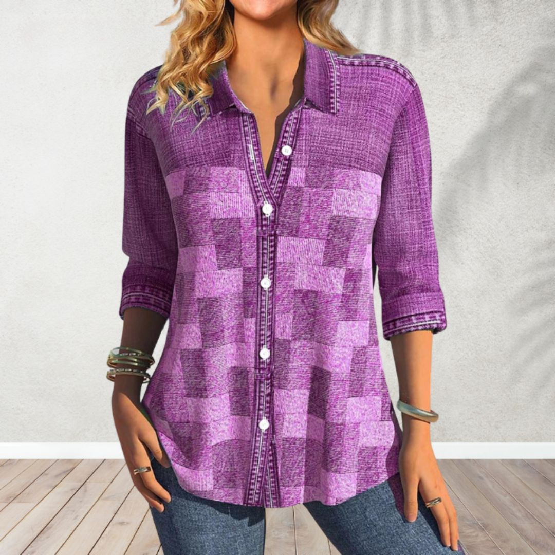 Melissa™ - Casual Women's Blouse