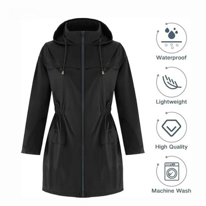 Alexis™ - Stylish Windbreaker Trenchcoat