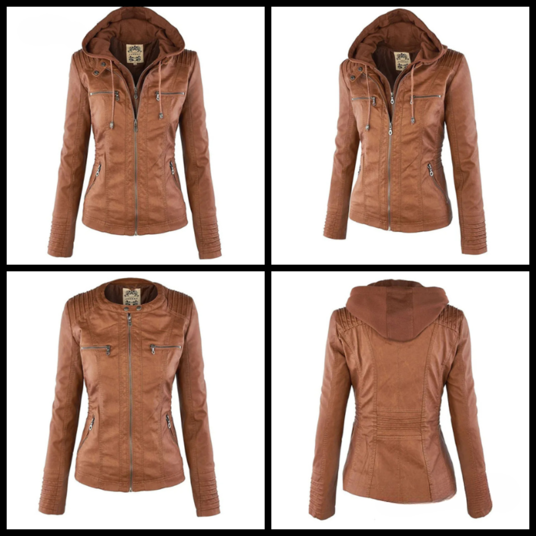 Melissa™ - Stylish Leather Jacket