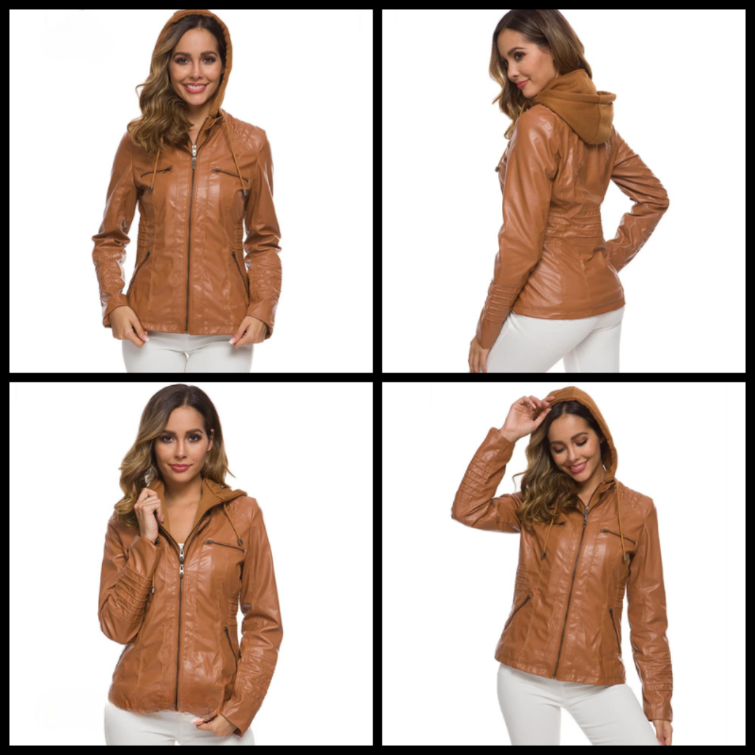 Melissa™ - Stylish Leather Jacket