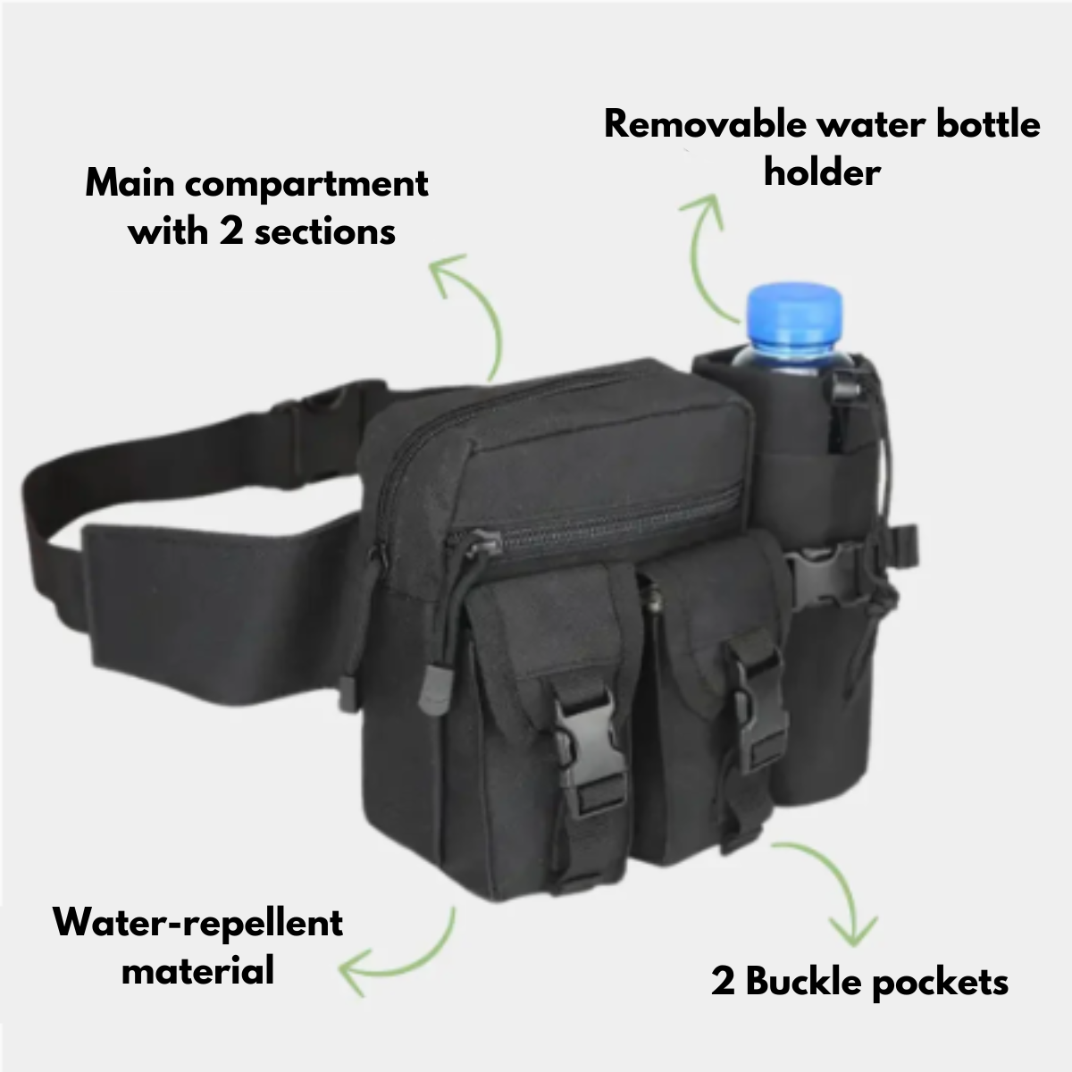 MuseMode- Waist Bag for Hiking