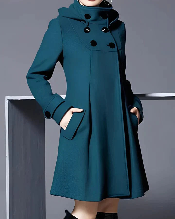 Astrada |  Coat with side pockets| 50% OFF