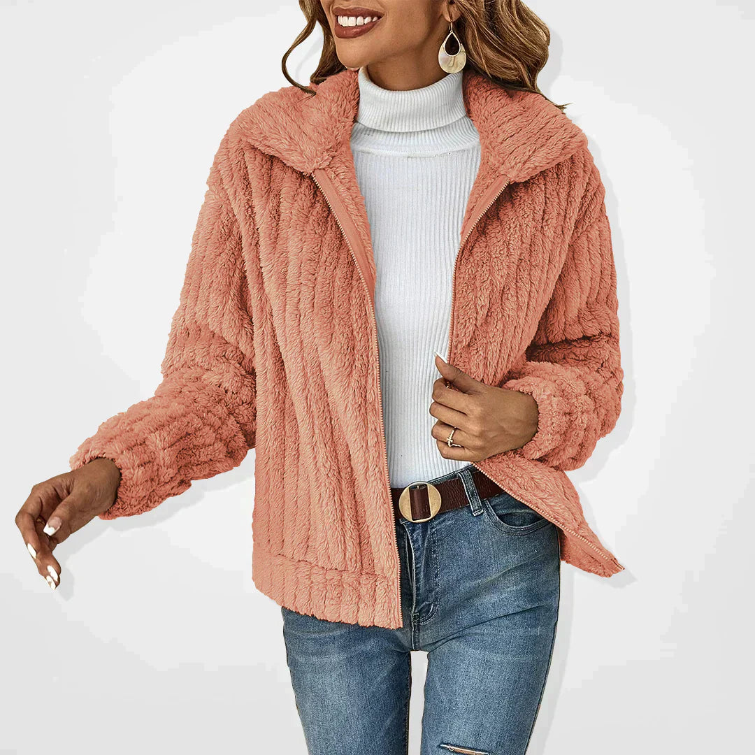 Thalia | Casual Plushy Cardigan