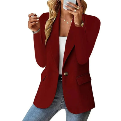 BRITTANY™ - Sophisticated Long Sleeve Blazer