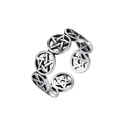 Tibetan Pentagram Ring