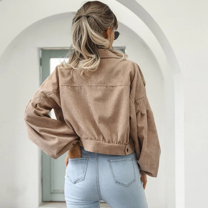 Jenny | Corduroy Bomber