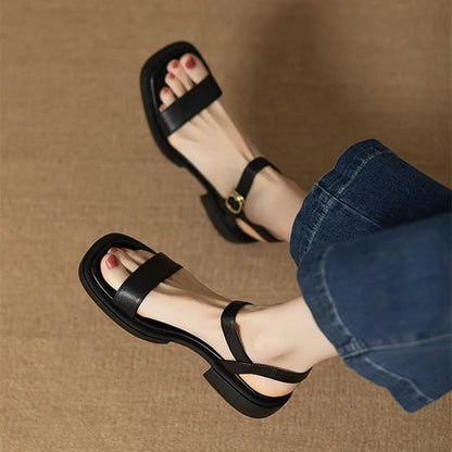 Brigitte Low Heel Sandals