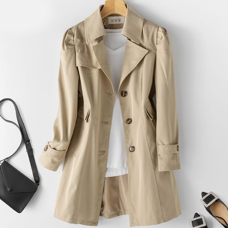 Gabrielle™ - Elegant Trench Coat