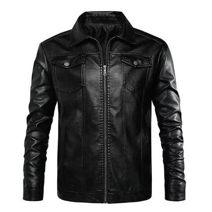 Mac Men's Jacket| Motorcycle Fashion Leather Casual