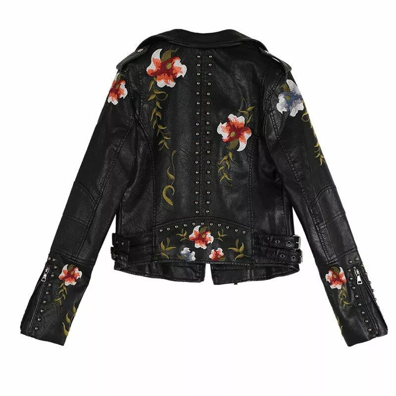 Hannah | Women's Faux Leather Jacket