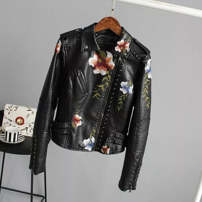 Hannah | Women's Faux Leather Jacket